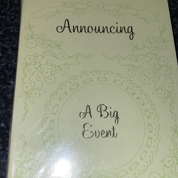 Vintage Baby Announcement Cards - Picture 3 of 5